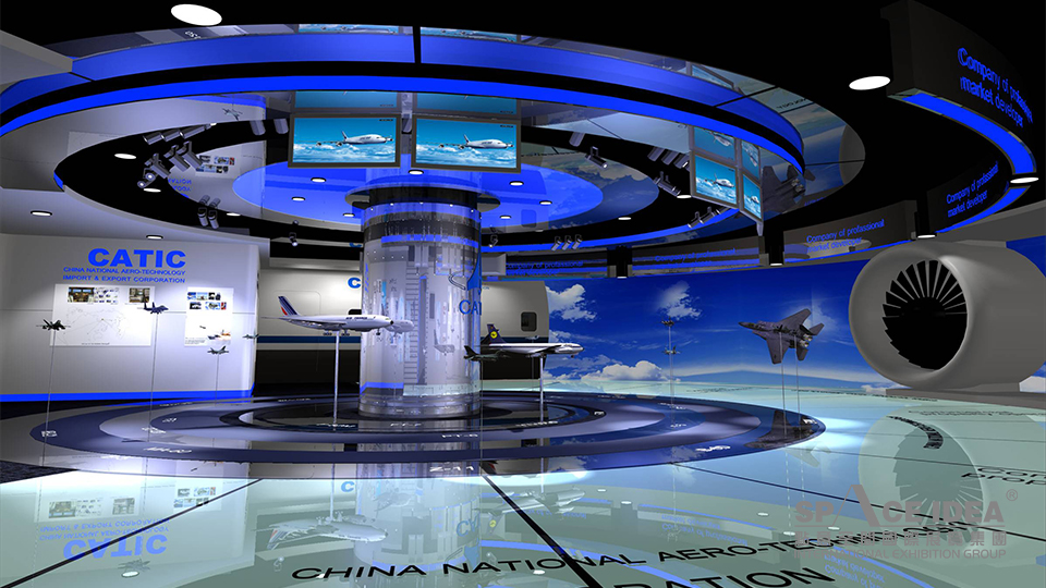 点意空间展览——航空科技馆
